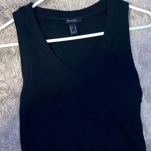 cropped but not too short v-neck